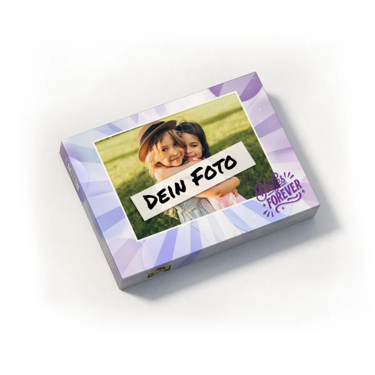 Fotopuzzle 500 Teile personalisiert für Erwachsene - Schachtel Besties