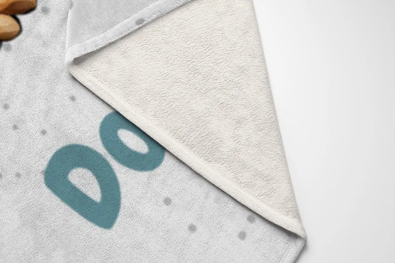 Personalisierte Kuscheldecke mit niedlicher Eule - Decke 75 x 100 cm mit Namen personalisierbar - Geschenkidee Baby - Geschenkidee Geburt Eule 75 x 100 cm