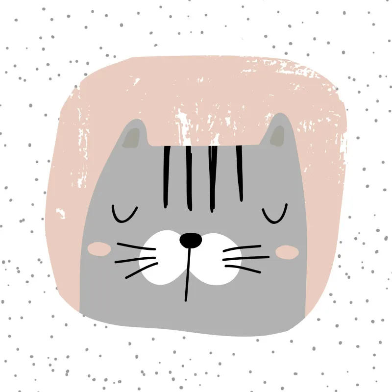 Samtkissenbezug Sweet Cat
