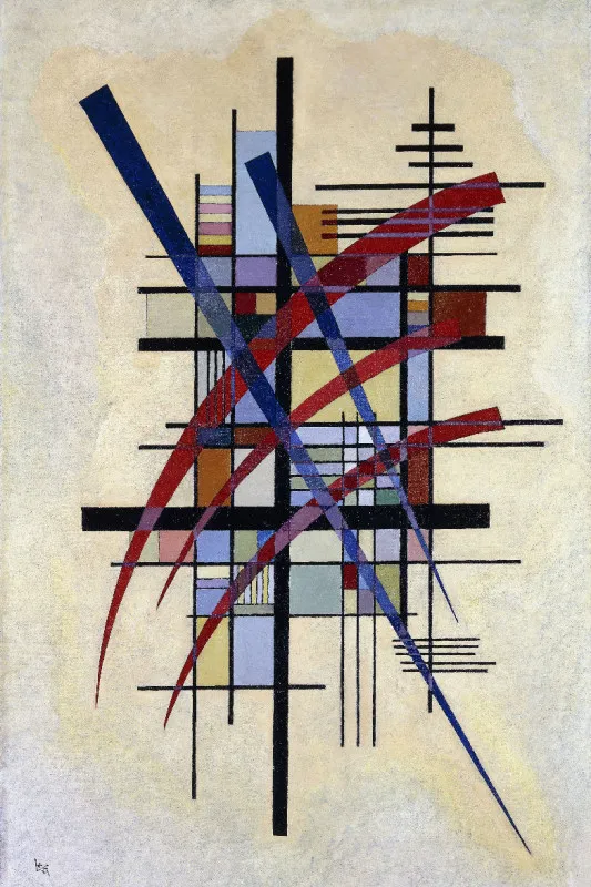 Premium-Leinwand Kandinsky
