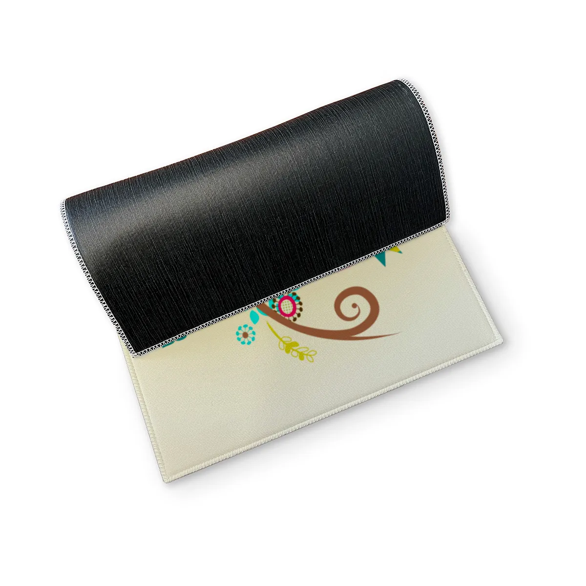 Fußmatte personalisiert Flowerbird - Geschenkidee für Familie, Paare, zum Einzug - Türvorleger mit Namen bedruckt Flowerbird 70 x 50 cm