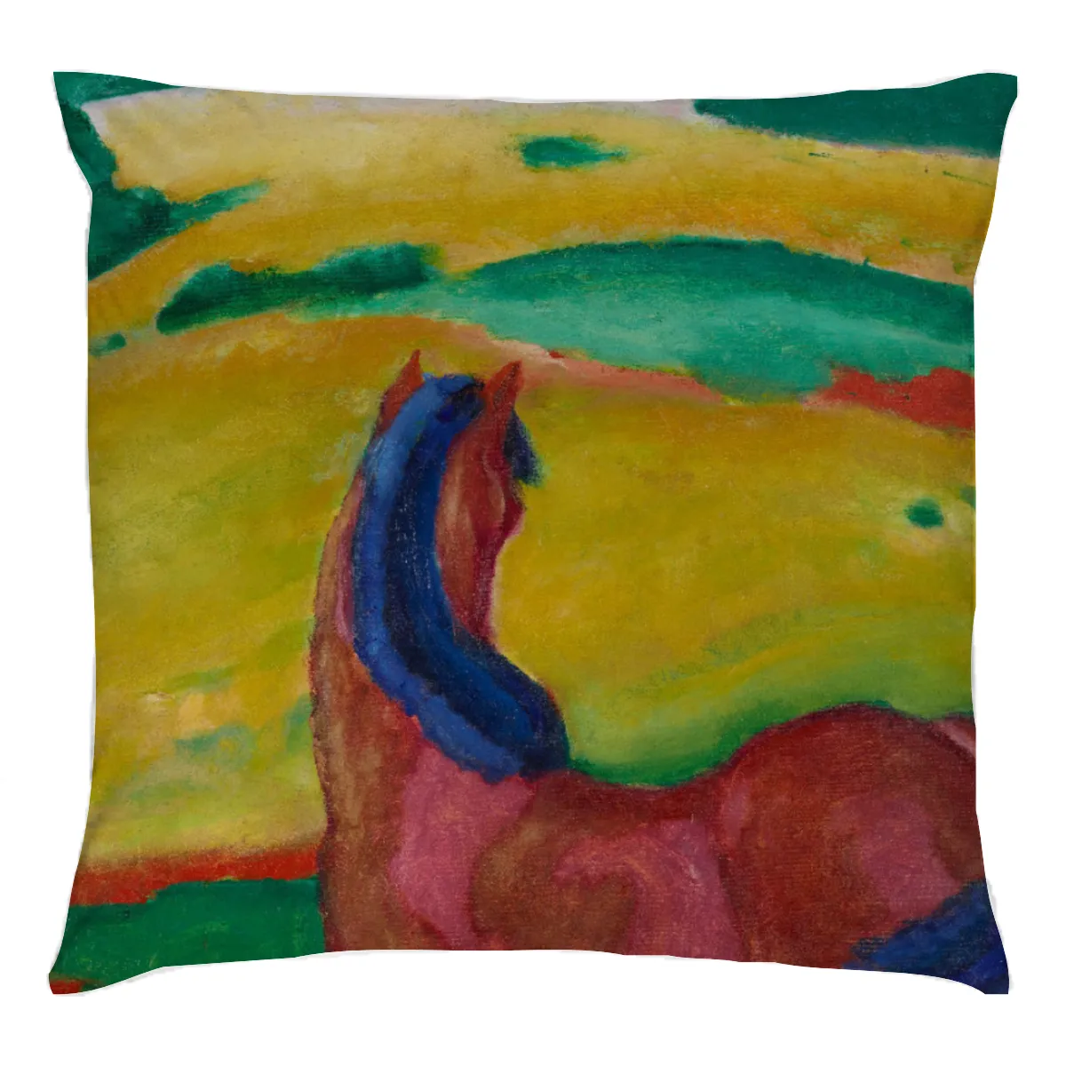 Motivbettwäsche Marc - Pferd in Landschaft Baumwolle