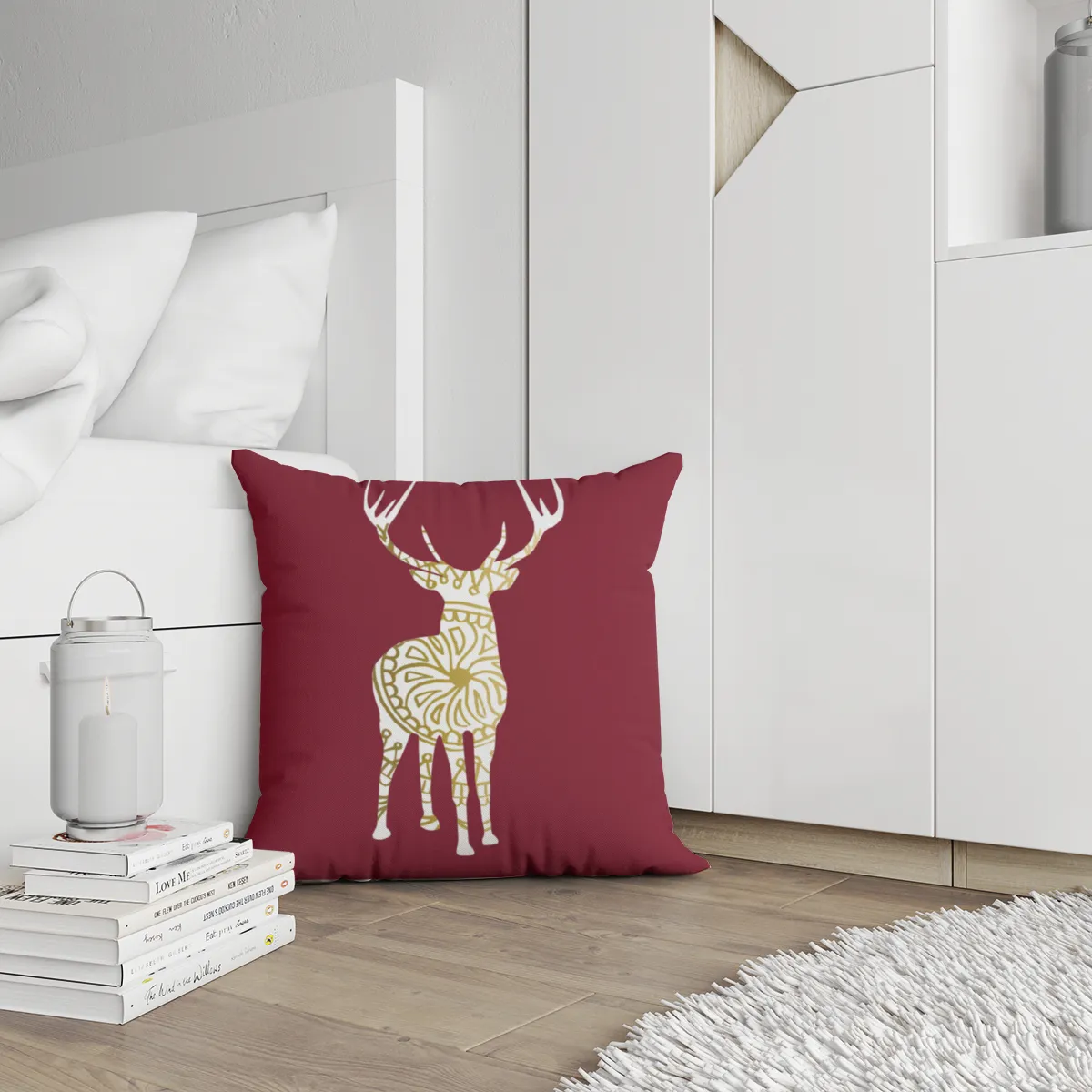 Wendekissenbezug Reindeer