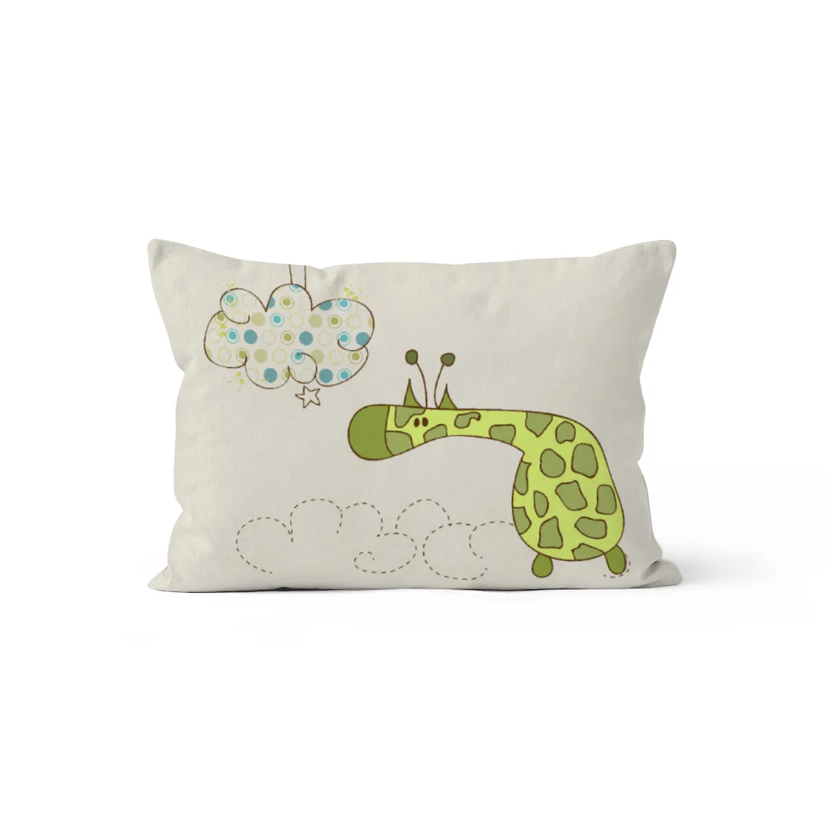 Kinderbettwäsche Giraffe Mikrofaser