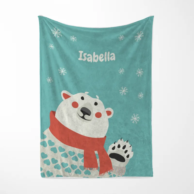 Wohndecke Eisbär