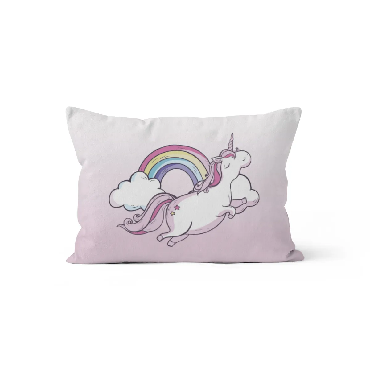 Kinderbettwäsche Einhornwolken Mikrofaser