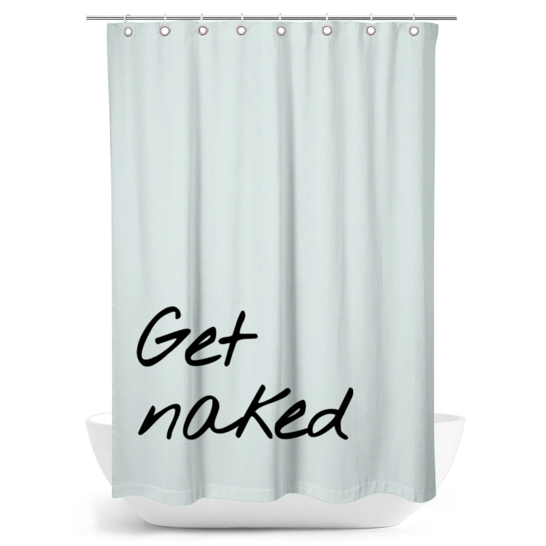 Duschvorhang Get naked