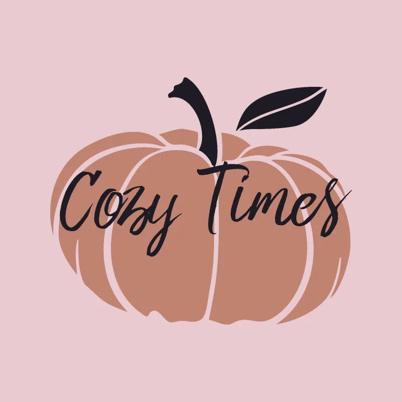 Samtkissenbezug Cozy Times Kürbis