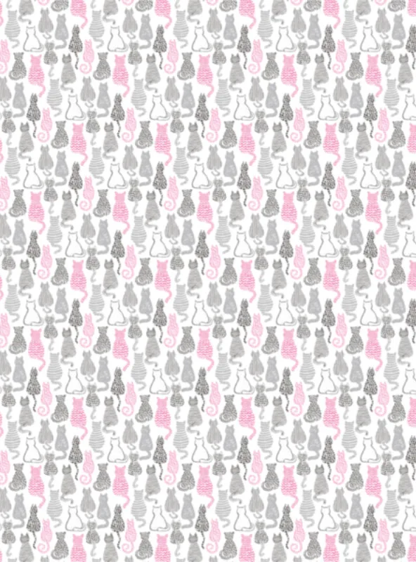 Kinderbettwäsche Katzenparade Mikrofaser