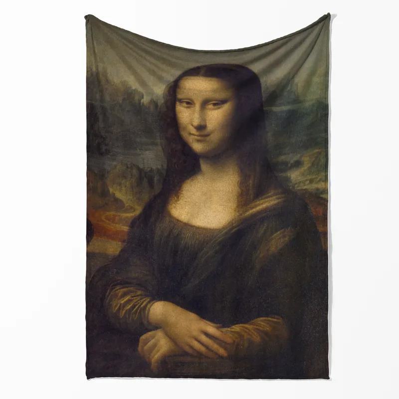 Kuscheldecke Mona Lisa Da Vinci