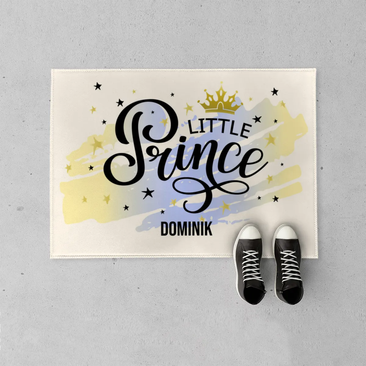 Little Princess - Fußmatte mit Namen personalisiert - Kinderzimmer