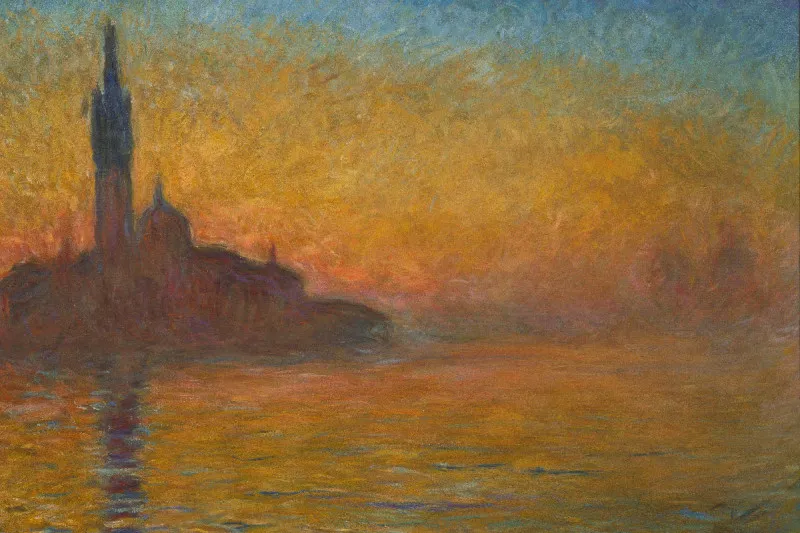 Premium-Leinwand Monet