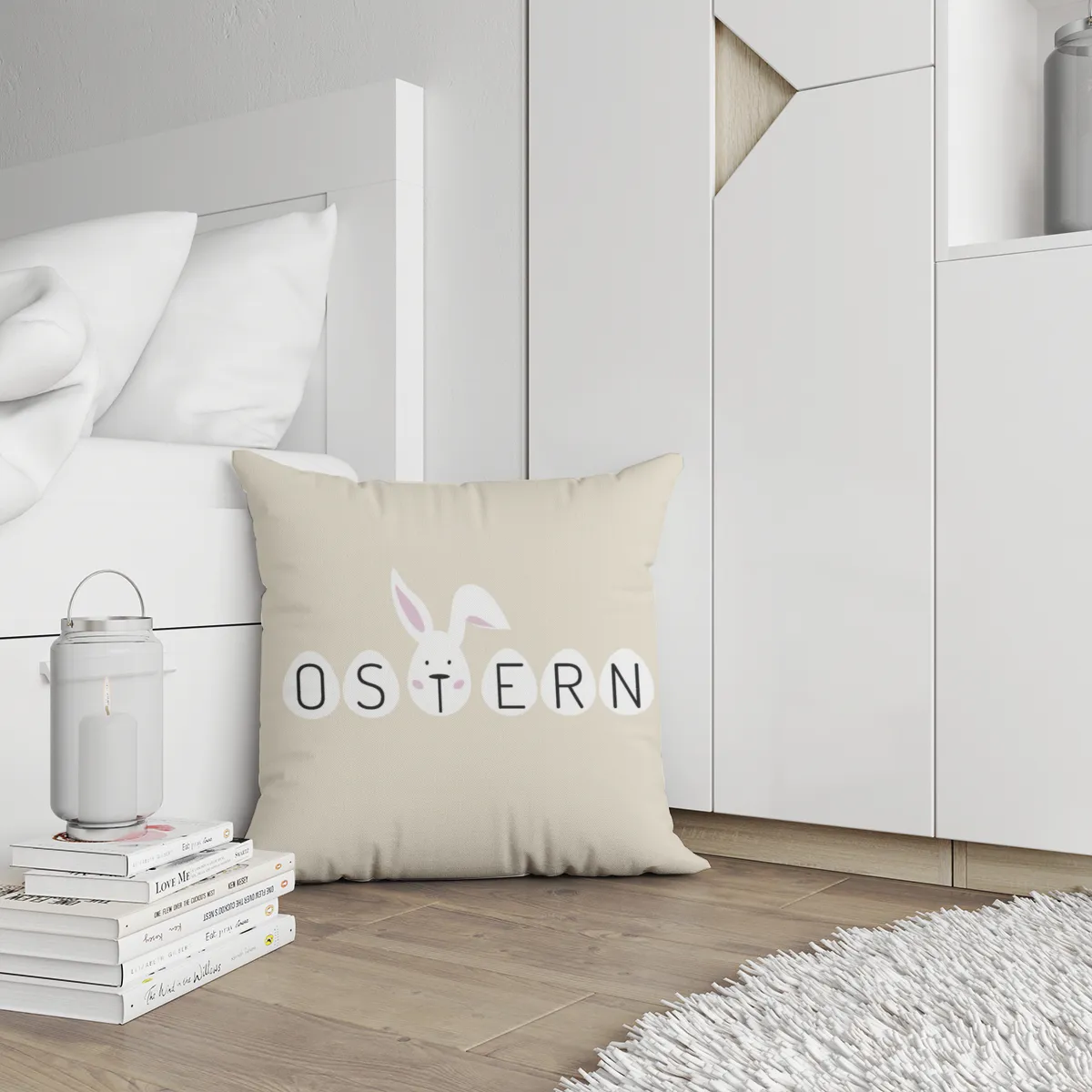 Samtkissenbezug Ostern