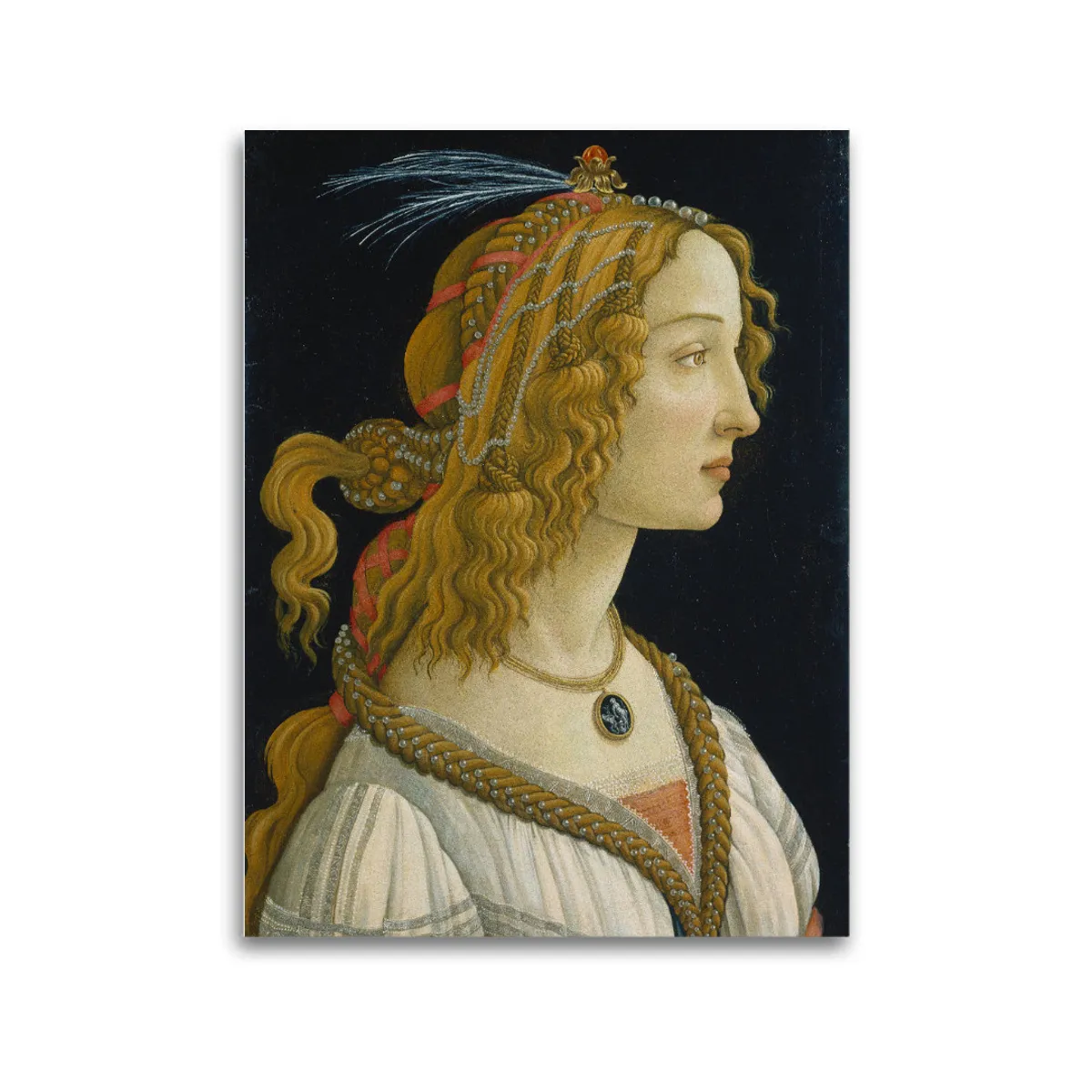 Premium-Leinwand Botticelli