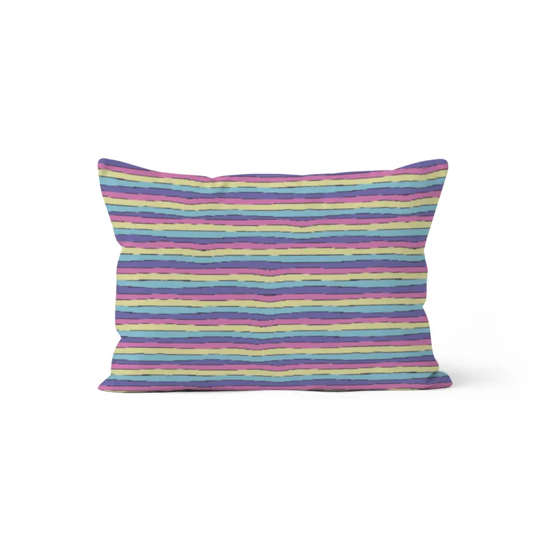 Kinderbettwäsche-Set Colorful Stripes Mikrofaser