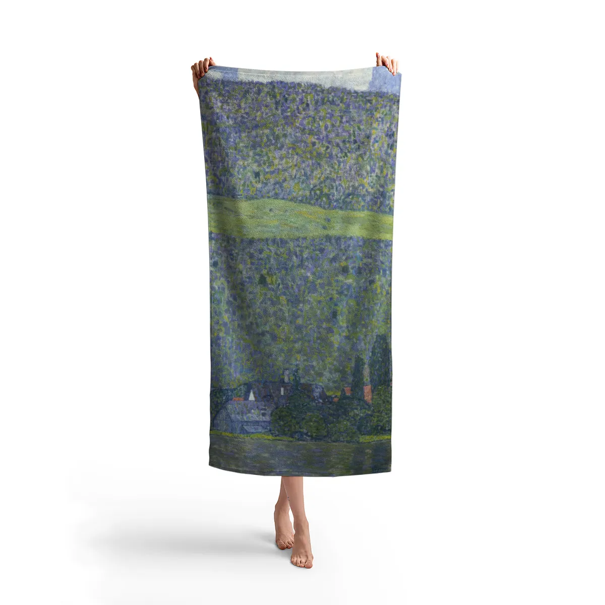Handtuch Litzlberg am Attersee - Gustav Klimt