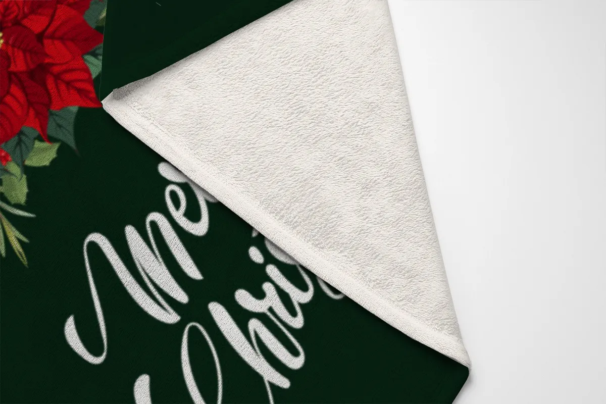 Wohndecke Weihnachtscapy mit Mütze