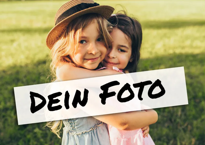 Fotopuzzle 500 Teile personalisiert Ostern - Box Osterblumen