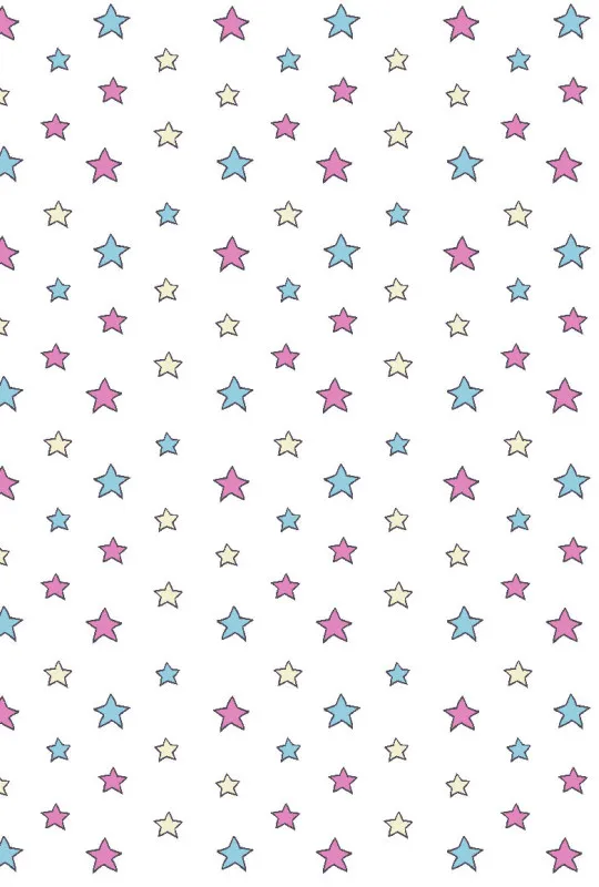 Bettwäsche Colorful Stars Baumwolle