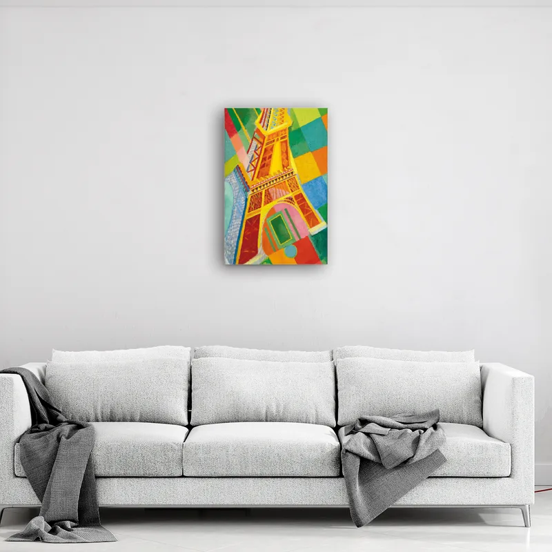 Premium-Leinwand Delaunay