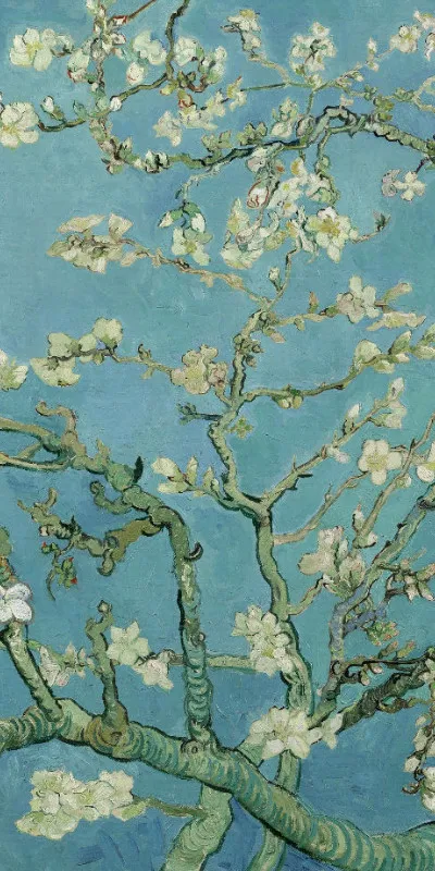 Handtuch Mandelblüte - Van Gogh