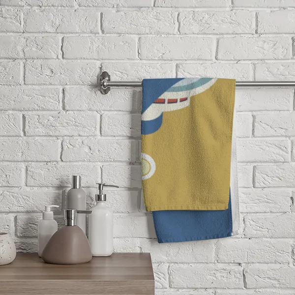 Badetuch Sommer - mit Namen personalisierbar - personalisiertes Namens-Badetuch - Strandtuch mit Wunschtext - Dampfer