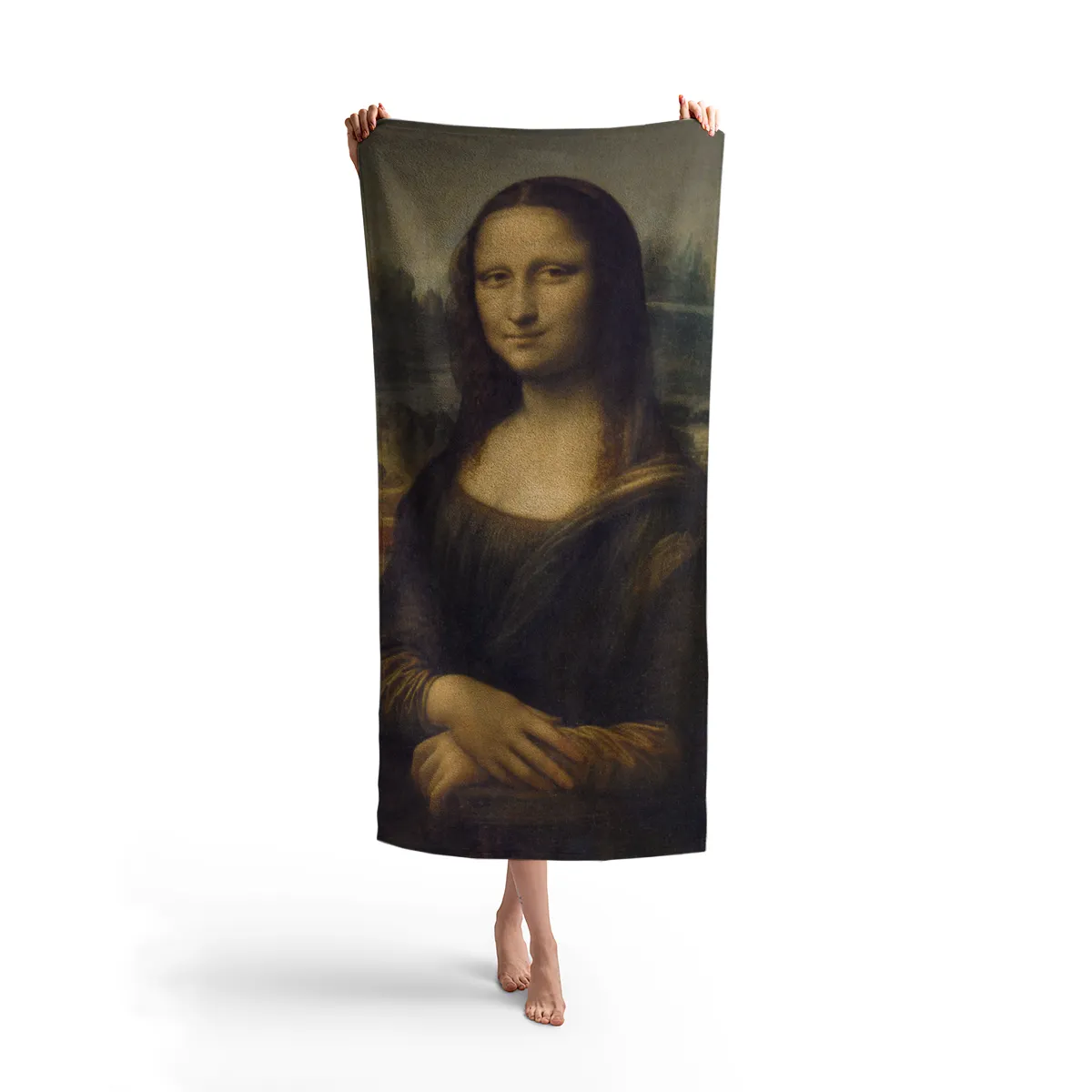 Handtuch Mona Lisa - Da Vinci