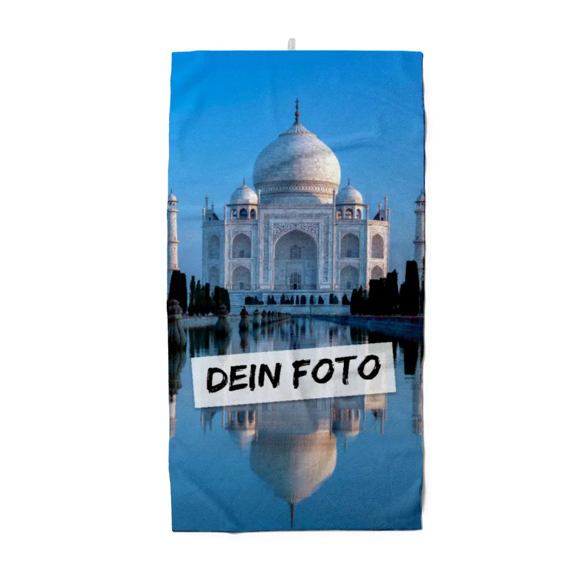 Handtuch mit Foto - personalisiertes Fotohandtuch - Foto-Handtuch selbst gestalten - 1 Foto