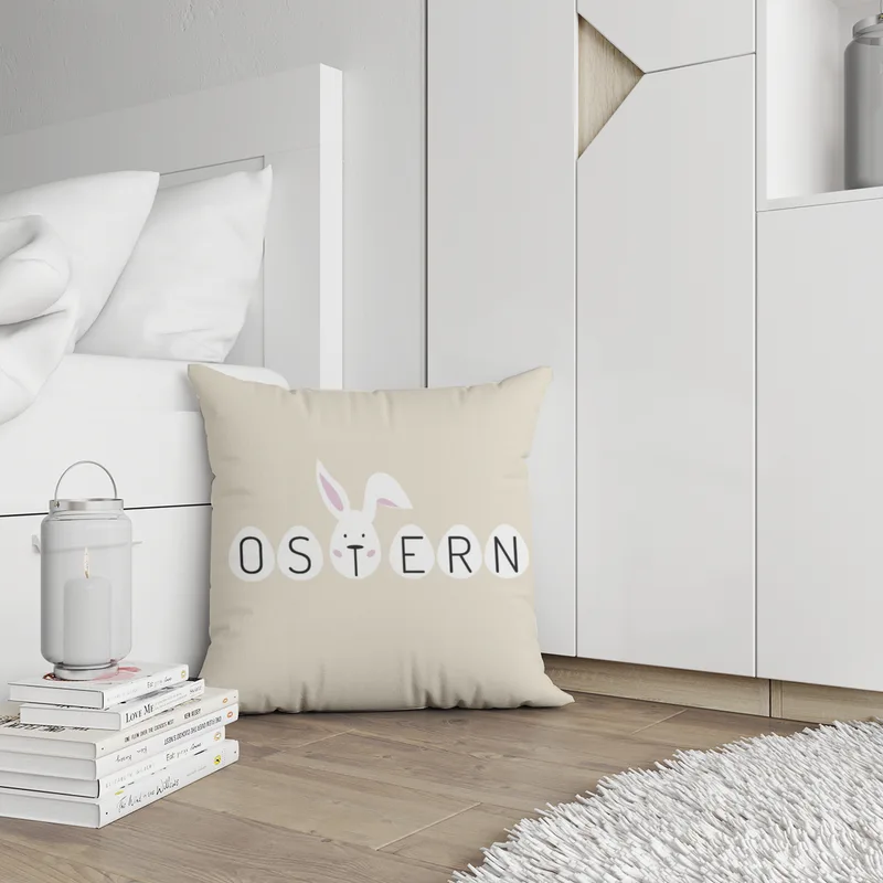 Samtkissenbezug Ostern