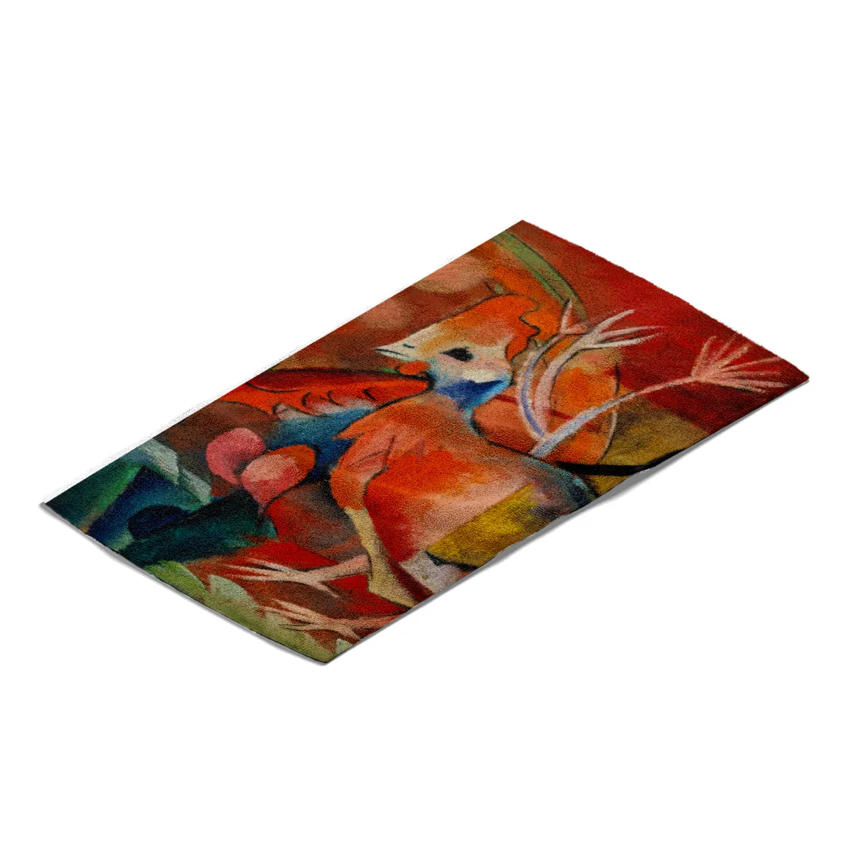 Handtuch Bild mit Vögeln - Franz Marc