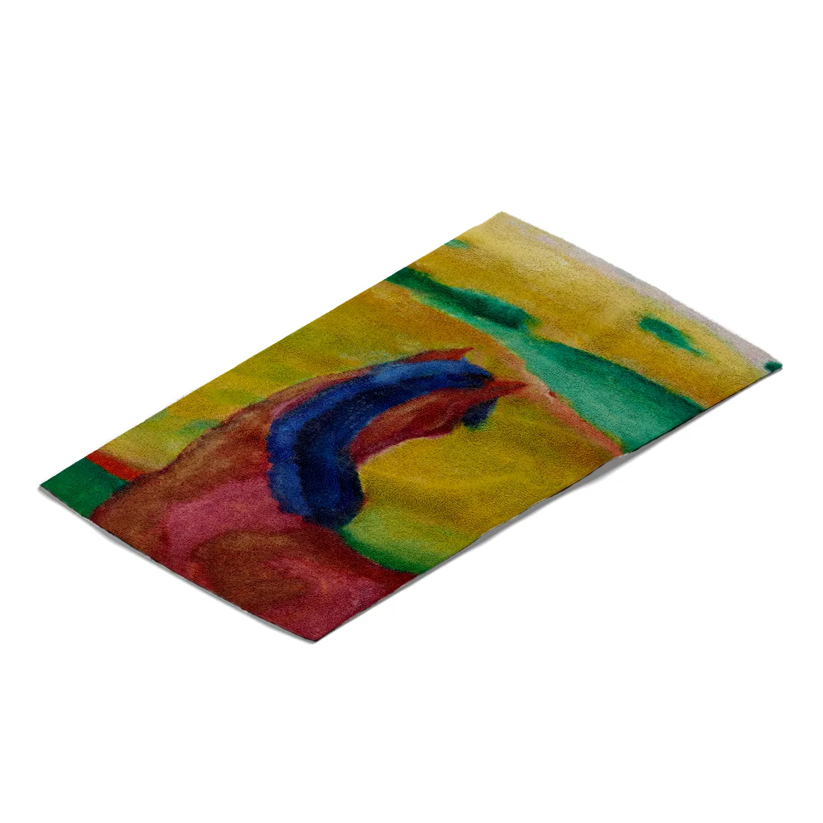Handtuch Pferd in Landschaft - Franz Marc