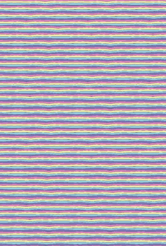 Kinderbettwäsche-Set Colorful Stripes Mikrofaser
