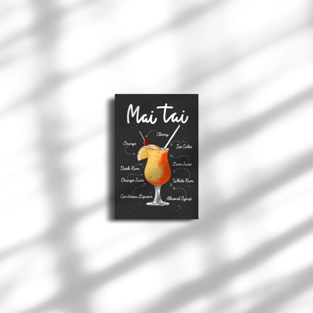Leinwand Mai Tai Cocktail