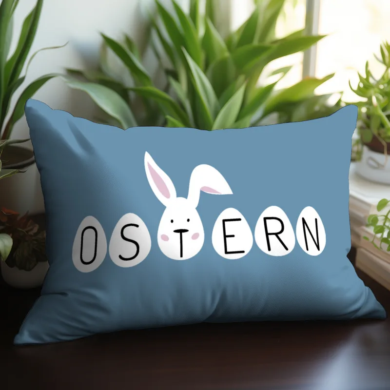 Samtkissenbezug Ostern