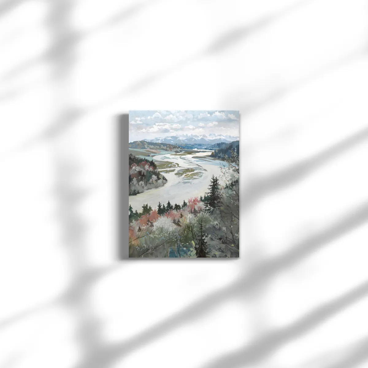 Premium-Leinwand Haushofer
