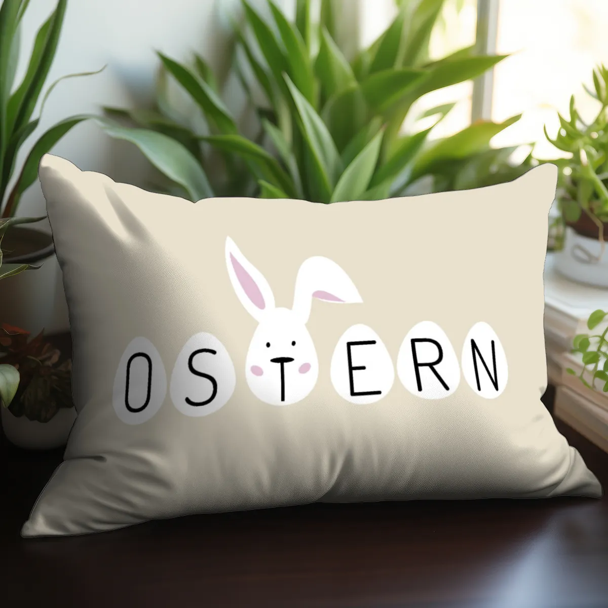Samtkissenbezug Ostern