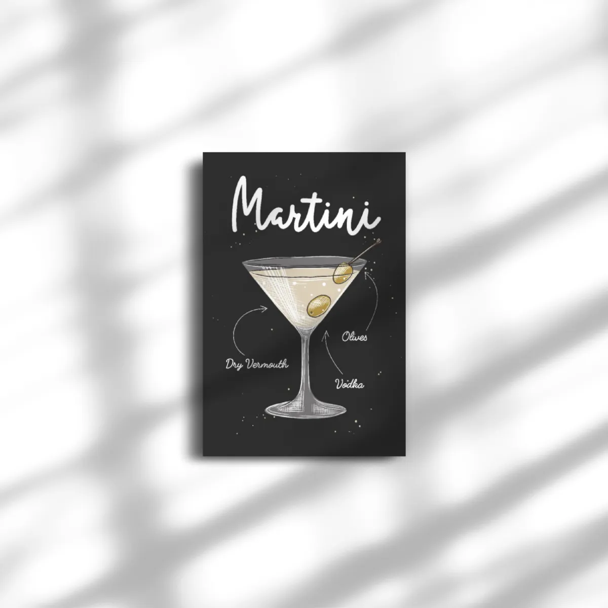Leinwand Martini Cocktail