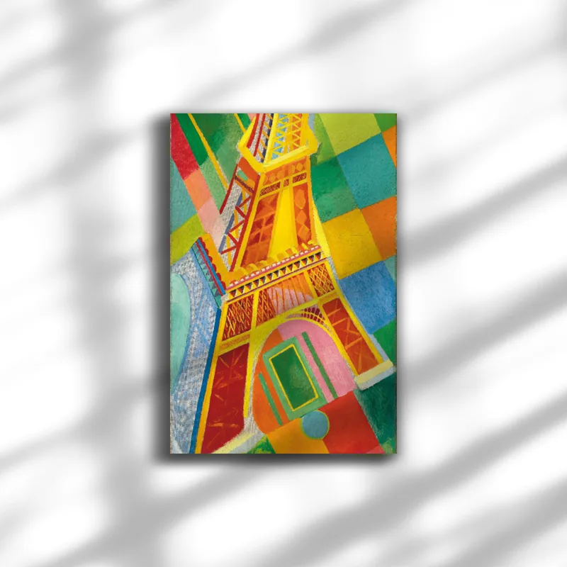 Premium-Leinwand Delaunay