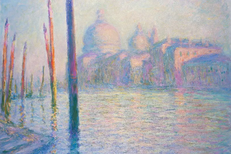 Premium-Leinwand Monet