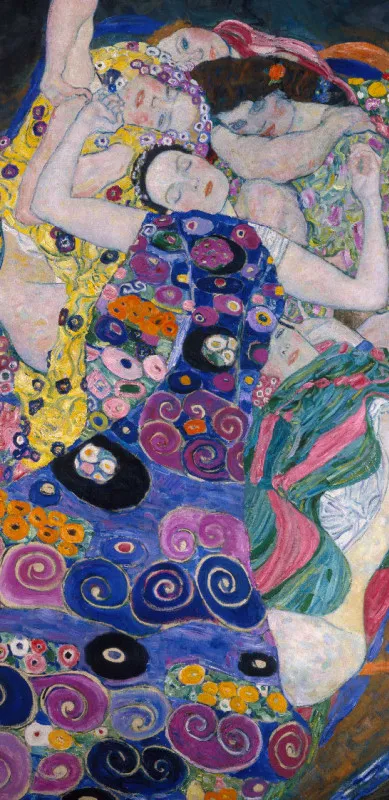Handtuch Die Jungfrau - Gustav Klimt