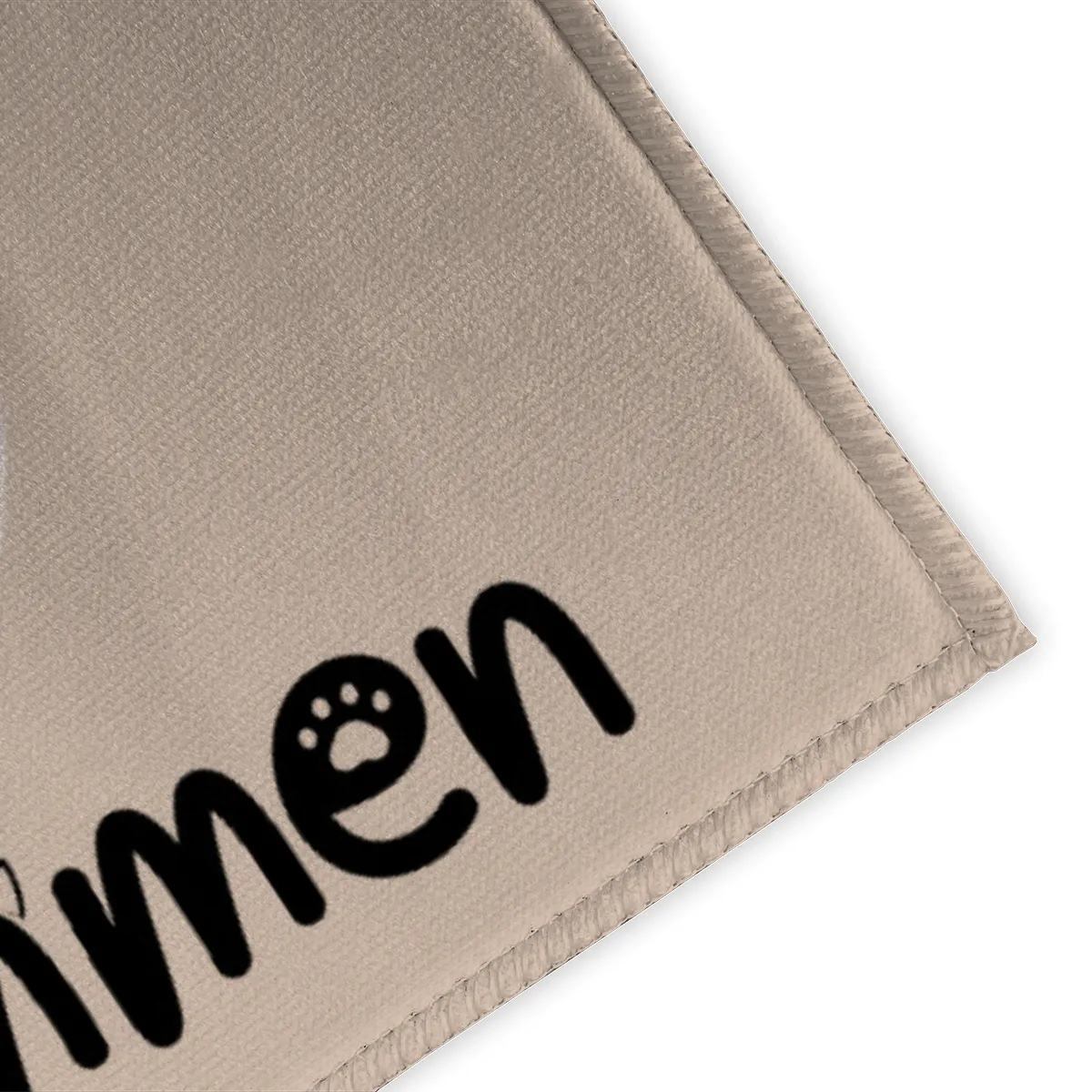 Fußmatte Willkommen im Cat-Style personalisiert mit Foto - Geschenkidee für Familie, Paare, zum Einzug - Türvorleger mit Bild bedruckt Willkommen Cat-Style 70 x 50 cm