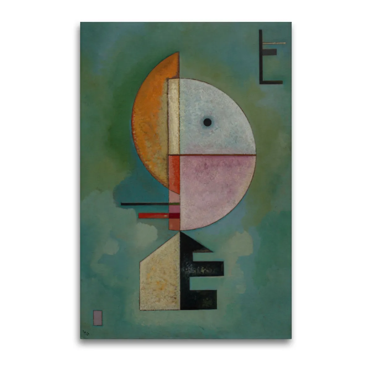 Premium-Leinwand Kandinsky