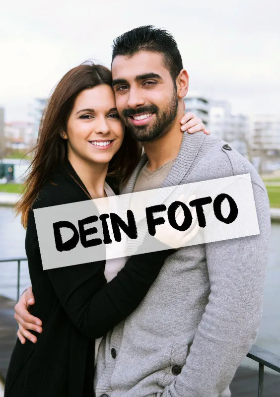 Fotopuzzle 500 Teile personalisiert für Erwachsene - Schachtel Besties