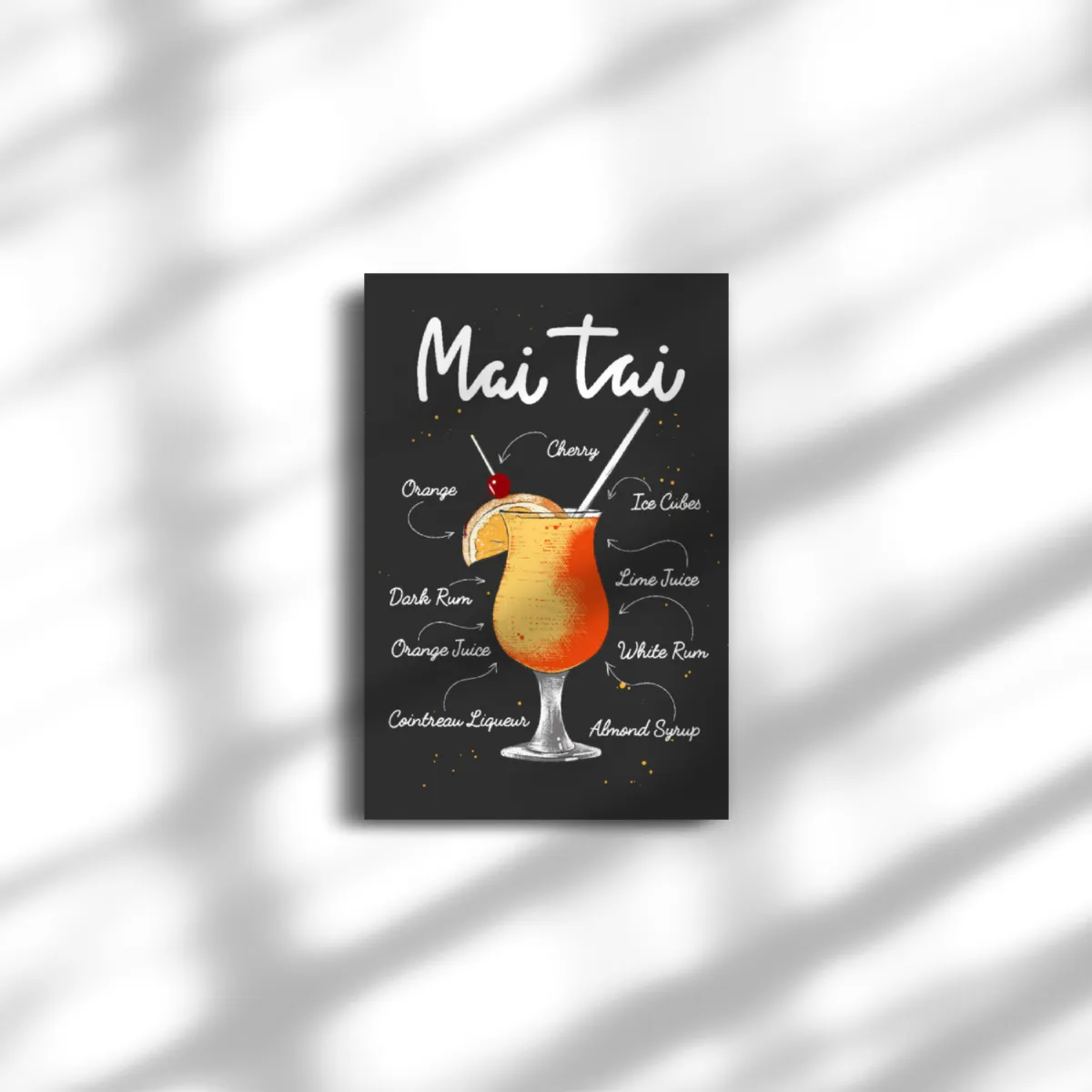 Leinwand Mai Tai Cocktail
