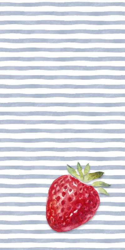 Strandtuch Strawberry Stripes