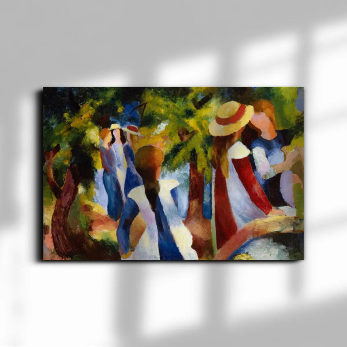 Premium-Leinwand Macke