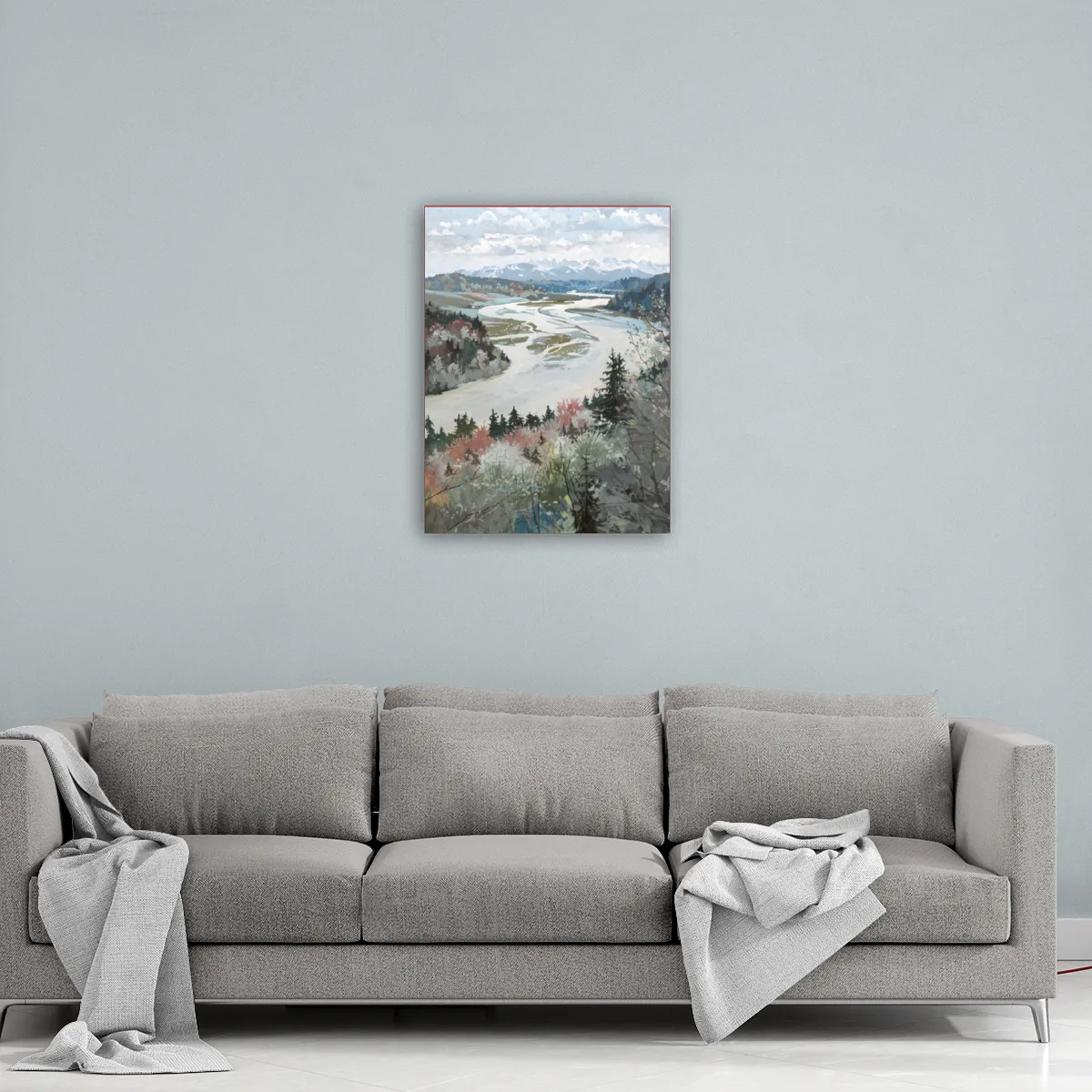 Premium-Leinwand Haushofer