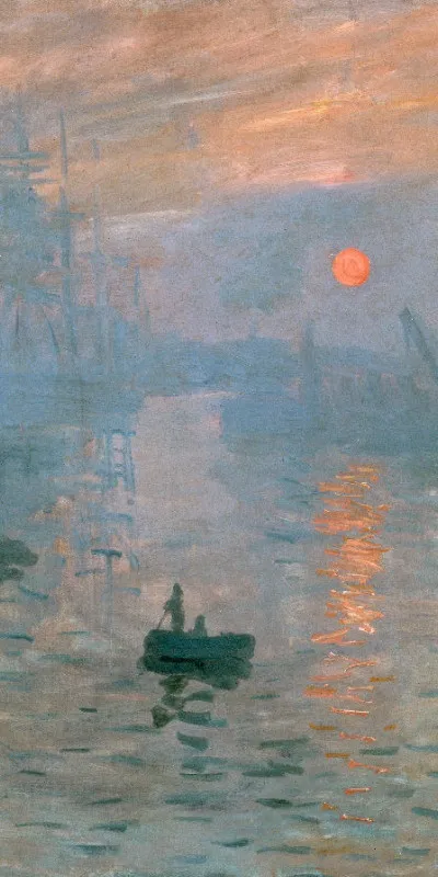 Handtuch Impression Sonnenaufgang - Claude Monet