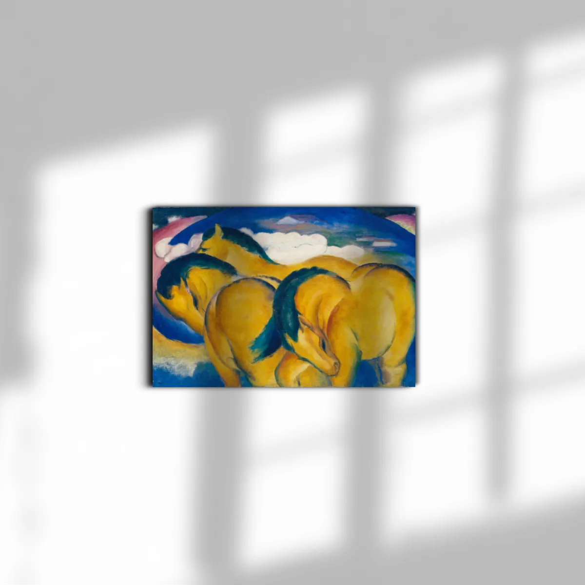 Premium-Leinwand Marc
