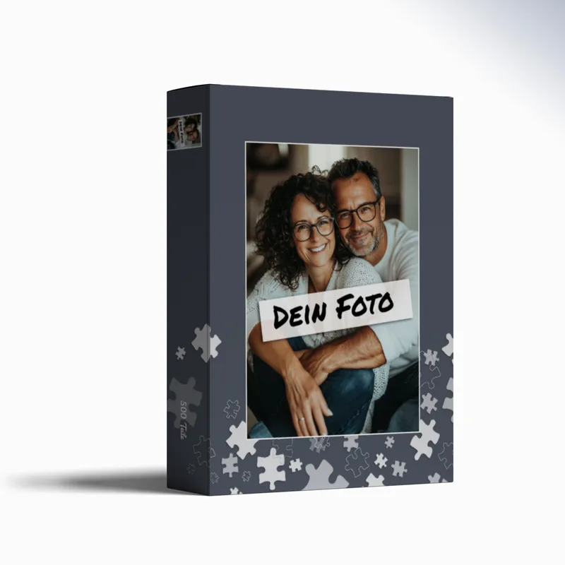 Fotopuzzle mit eigenem Bild - Fotopuzzle selbst gestalten 1000 Teile - Schachtel Puzzleteile - 1000 Teile Puzzle mit Foto - Geschenk Geburtstag Puzzleteile 1000 Teile Quer